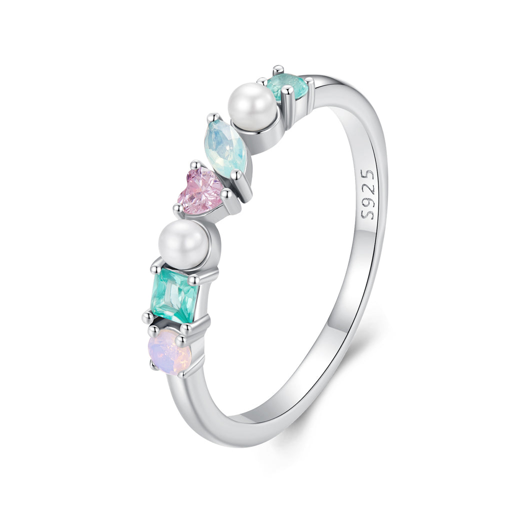 Colorful stone ring