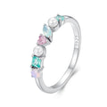 Colorful stone ring