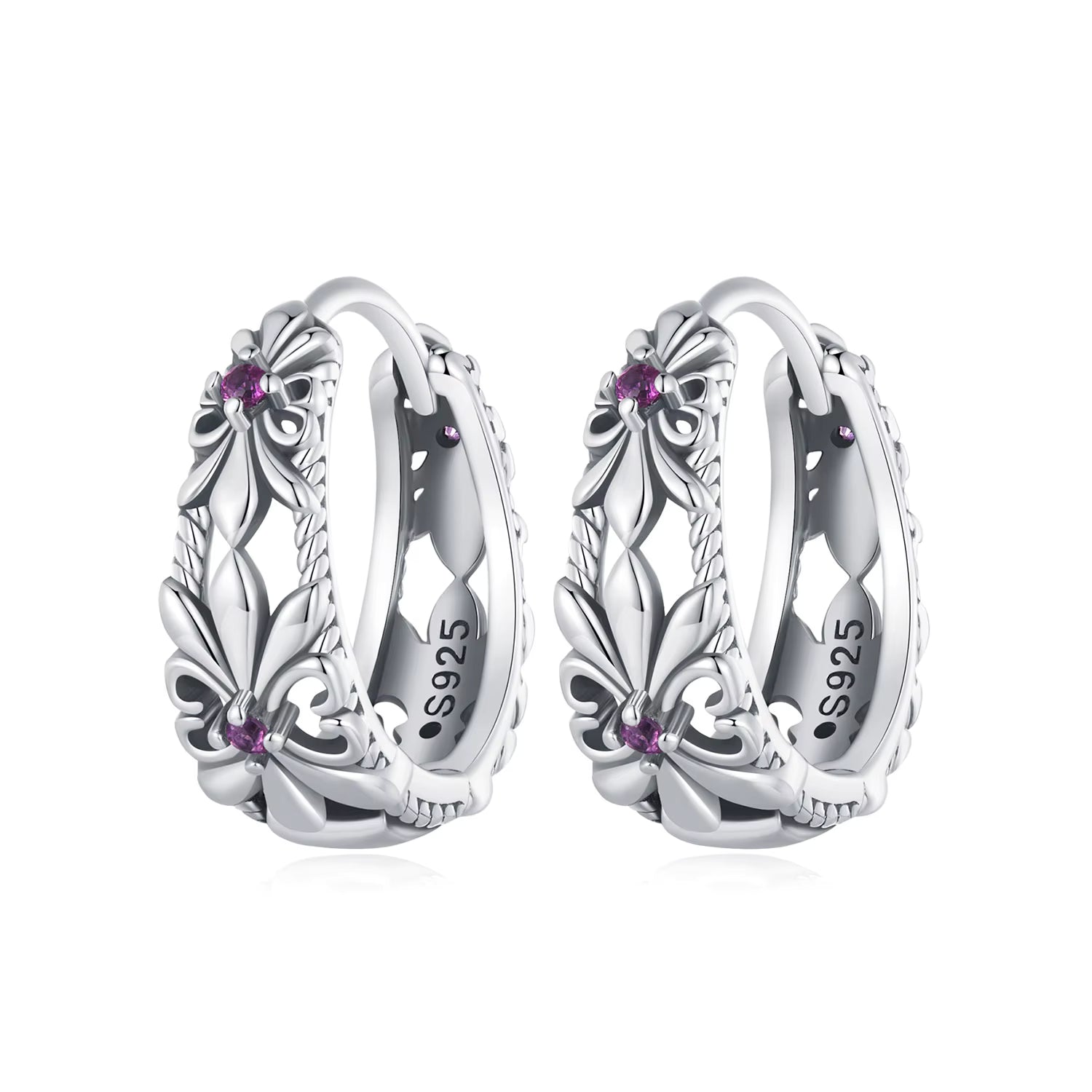 Flower Decorated Earrings