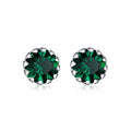 Green Stone Earrings