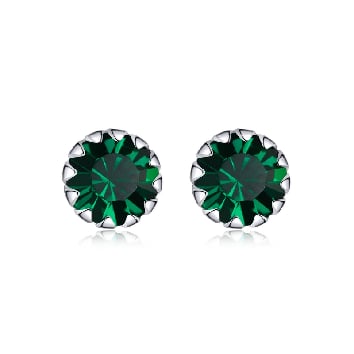 Green Stone Earrings