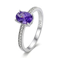 Exquisite Tanzanite Purple Ring